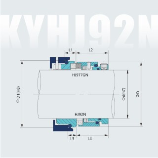 KY HJ92N / HJ977GN ritning